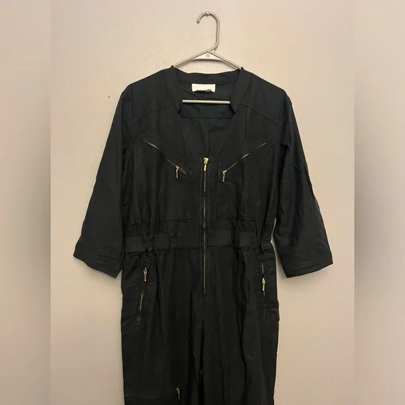 NWOT Anthropologie Charlize Utility Jumpsuit - Size Medium